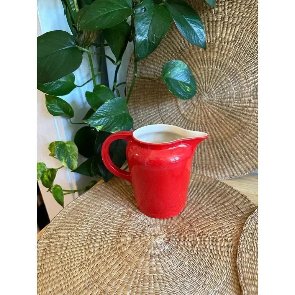 Vintage Universal Cambridge Red Pitcher
